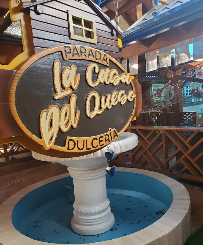 Letrero con fuente decorativa